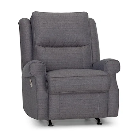 Dual Power Rocker Recliner with USB Port